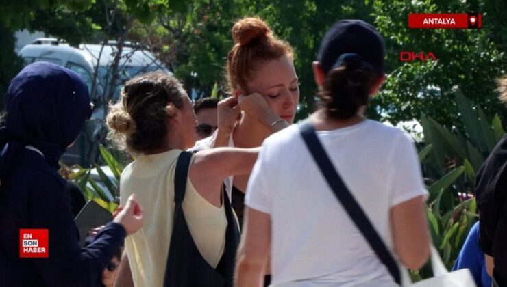 Antalya’da aksesuarlarını çıkarmaya çalışırken imtihan saatini kaçırdı