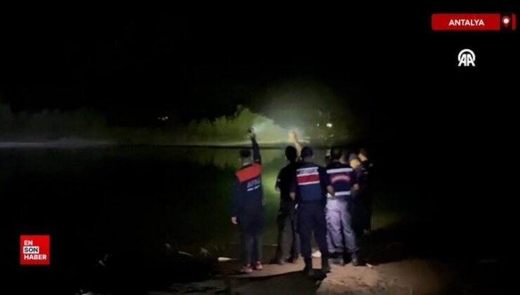 Antalya’da balık tutmak için ırmağa giren genç öldü