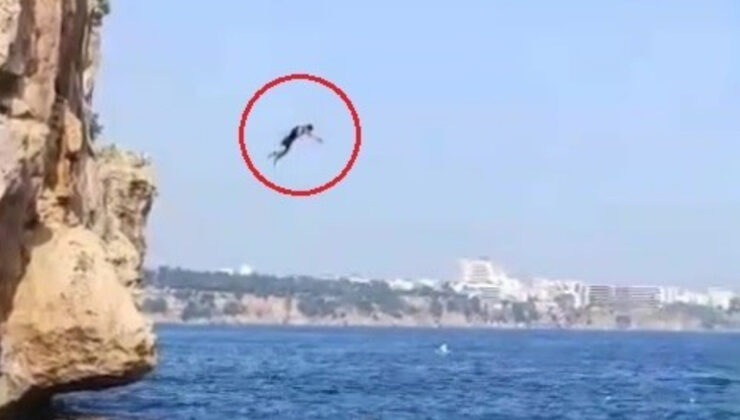 Antalya’da gençlerin falezlerden vefat atlayışları sürüyor