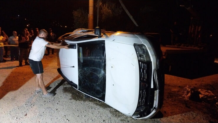 Antalya’da sulama kanalına düşen cipteki şoför ile akrabası öldü