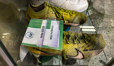 Arda Güler’in kramponları Bolu’da sergileniyor