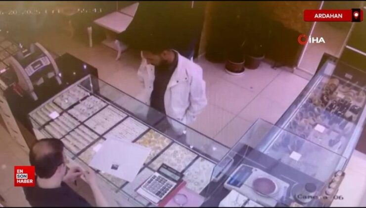 Ardahan’da kuyumcuya geçersiz altın satan 3 kişi yakalandı