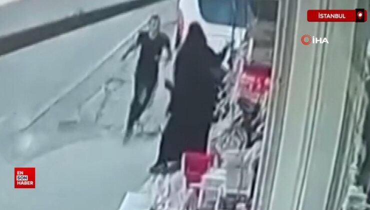 Arnavutköy’de boşanma sürecindeki eşinden sokak ortasında darp