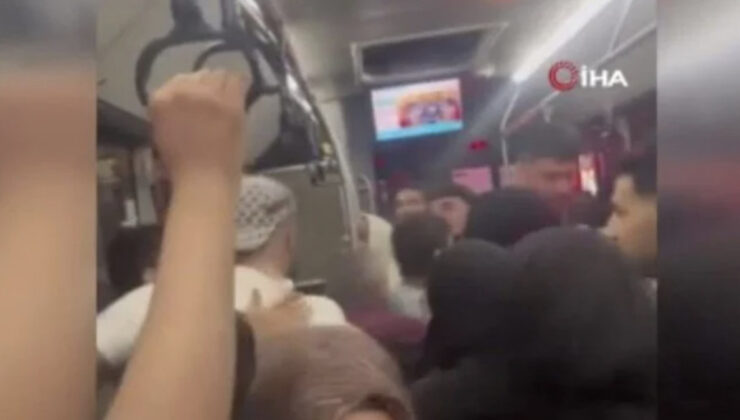 Arnavutköy’de İETT otobüsünde yumruklu hengame