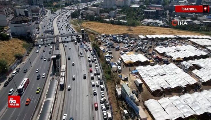 Avcılar E-5 yan yolda kurban trafiği