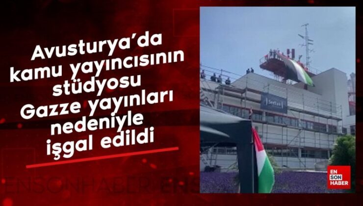 Avusturya’da kamu yayıncısının stüdyosu Gazze yayınları nedeniyle işgal edildi