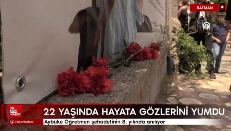 Aybüke Öğretmen şehadetinin 8. yılında anılıyor