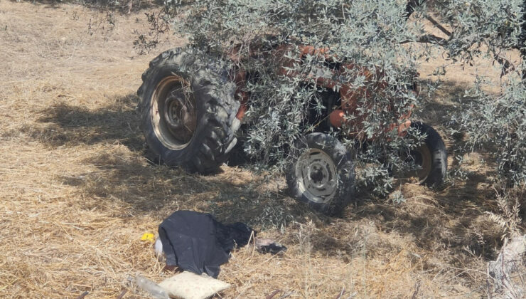 Aydın’da devrilen traktörün altında kalan şoför öldü