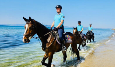 Balıkesir’de atlı jandarma devriyesi vazifeye başladı