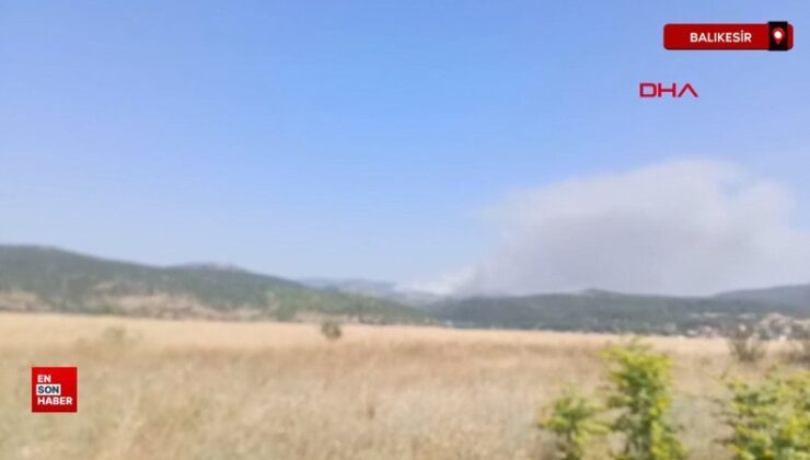Balıkesir’de çıkan yangınlara müdahale
