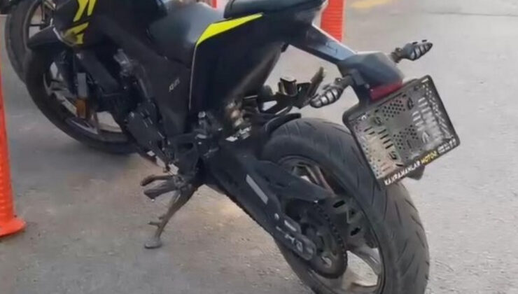 Bartın’da ehliyetsiz motosikletli genç, geçersiz plakayla yakalandı