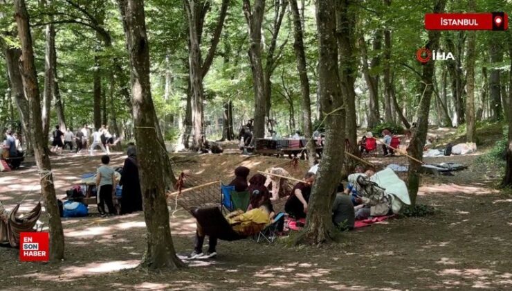 Bayramın 2’nci gününde Belgrad Ormanı’na ağır ilgi