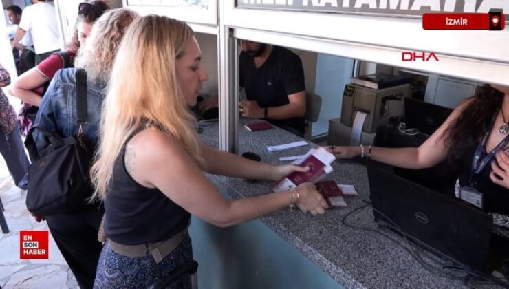 Bayramın 2’nci gününde Yunan adalarına kapıda vizeye ağır ilgi