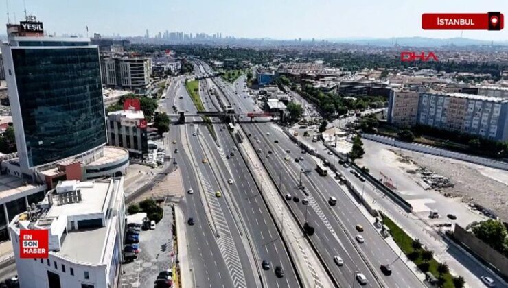 Bayramın birinci günü İstanbul’da yollar boş kaldı