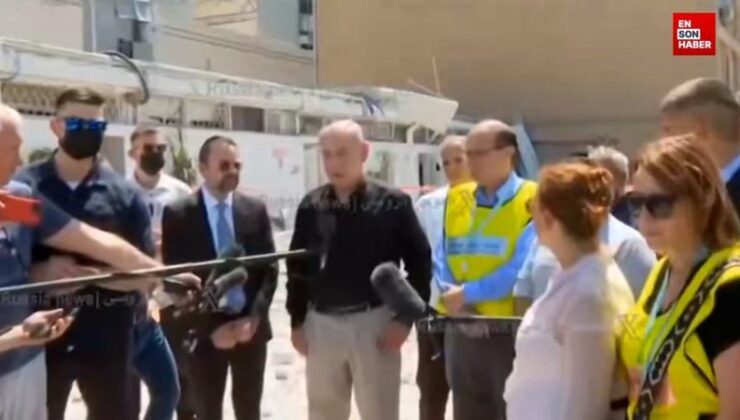 Bina çökünce Netanyahu’nun yaşadığı kaygı anları
