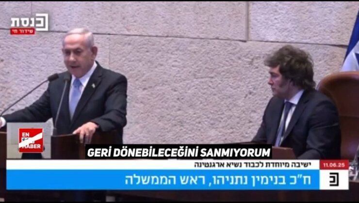 Binyamin Netanyahu: Osmanlı’nın geri döneceğini düşünmüyorum