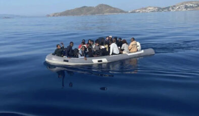 Bodrum’da 25 sistemsiz göçmen yakalandı
