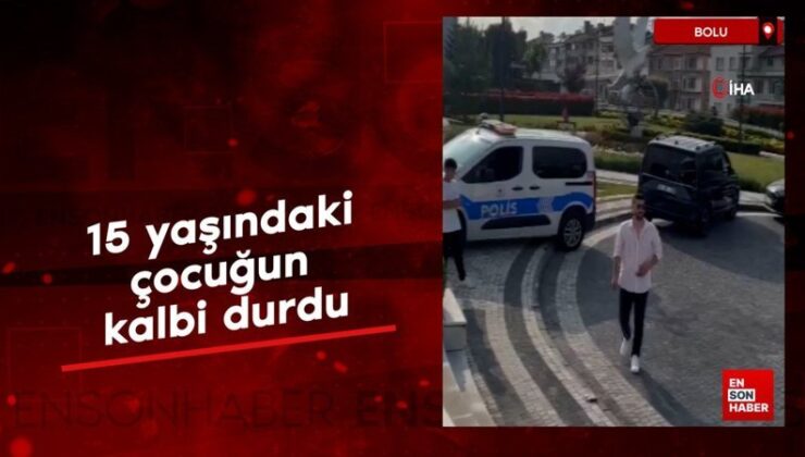 Bolu’da parkta yumruklu arbede: 15 yaşındaki çocuğun kalbi durdu