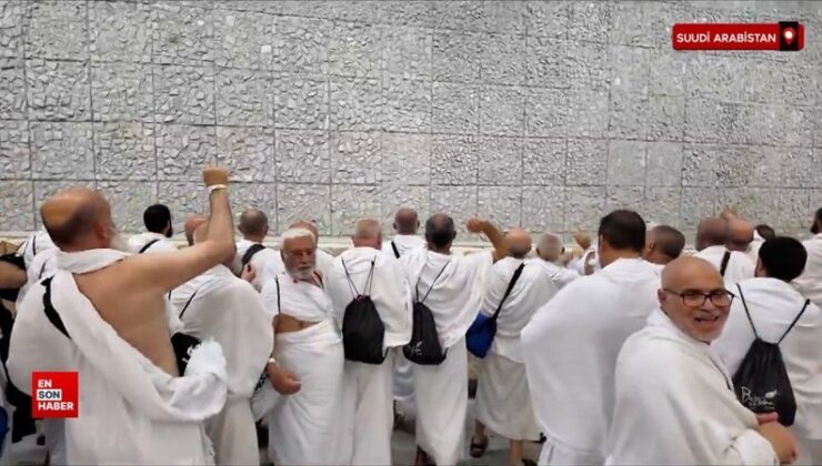 Cemarat’a varan hacılar, şeytan taşlama vazifesini tamamladı