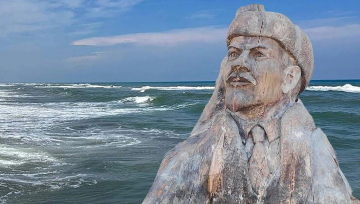 CHP’li Akçakoca Belediyesi’nden yeni hizmet: Lenin heykeli halkla buluşuyor