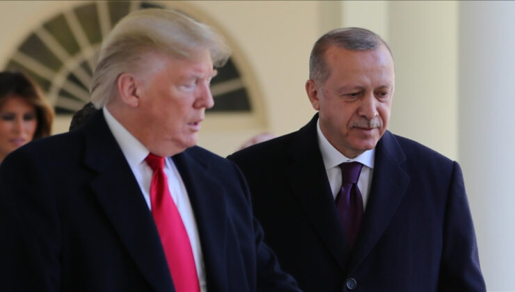 Cumhurbaşkanı Erdoğan ile ABD Başkanı Trump görüştü