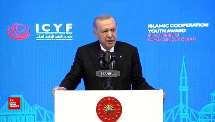 Cumhurbaşkanı Erdoğan: Yaşasın özgür Filistin