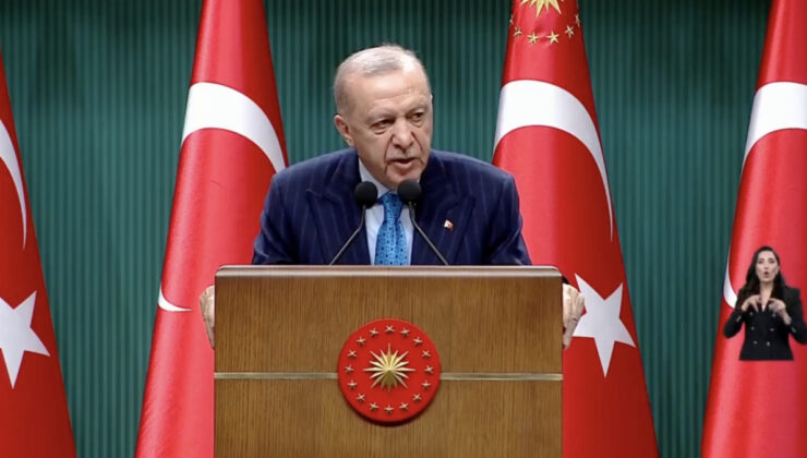 Cumhurbaşkanı Erdoğan’ın Kabine Toplantısı sonrası konuşması