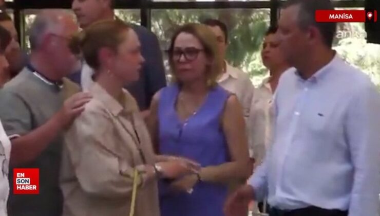 Demet Evgar’dan Ferdi Zeyrek’in eşi ve Özgür Özel’e taziye ziyareti