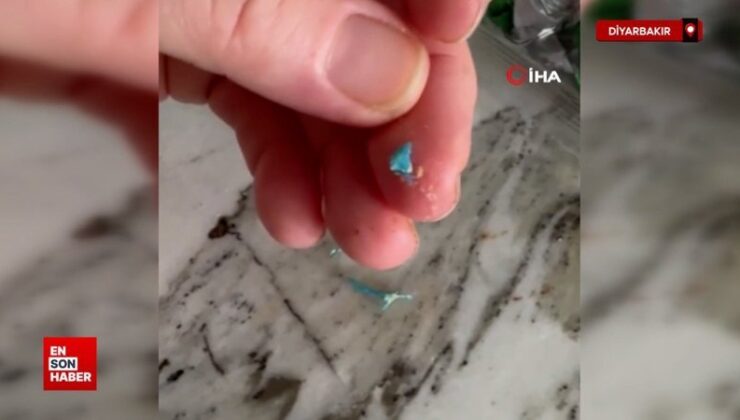 Diyarbakır’da Dubai çikolatasının içinden plastik modüller çıktı
