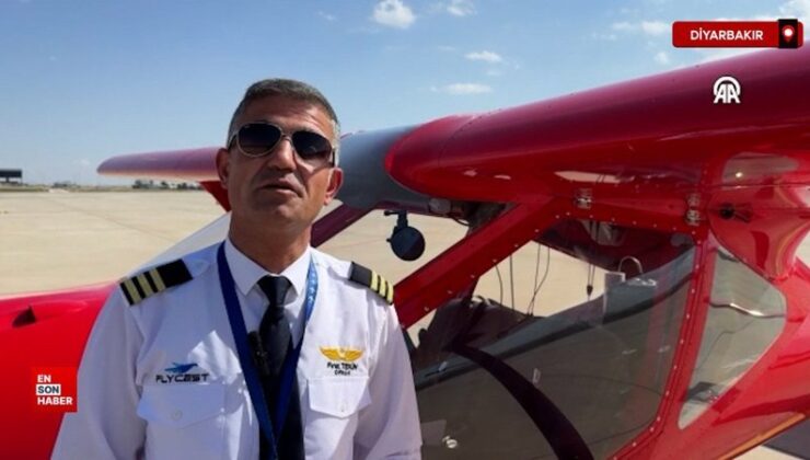Diyarbakır’da gökyüzüne sevdalanan nalbur, konutunu barkını satıp pilot oldu