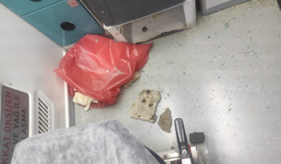 Diyarbakır’da iki ambulansa taşlı atak