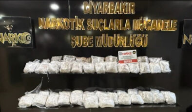 Diyarbakır’da uyuşturucu operasyonu