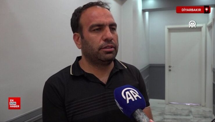 Diyarbakır’da yangında eşini ve 3 çocuğunu kaybeden adam yaşadıklarını anlattı