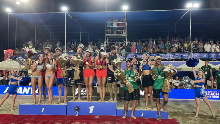 Dünya Plaj Voleybolu Pro Tip’in Alanya etabı sona erdi