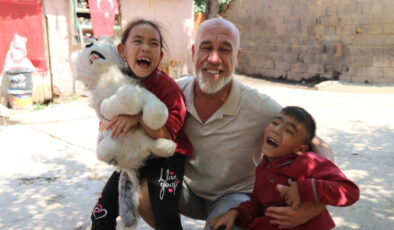 Eskişehir’de çocuklarına hem anne oldu hem baba