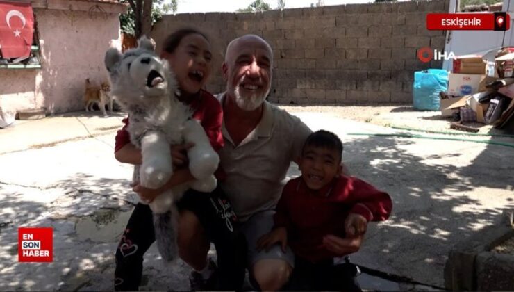 Eskişehir’de fedakâr baba 5 yıldır çocuklarına tek başına bakıyor