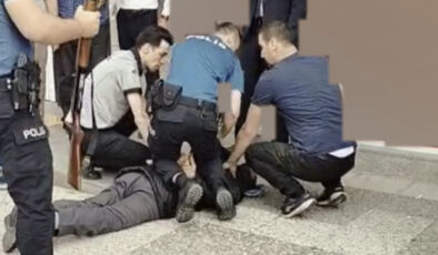 Eskişehir’de kredi verilmeyince pompalı tüfekle bankayı bastı