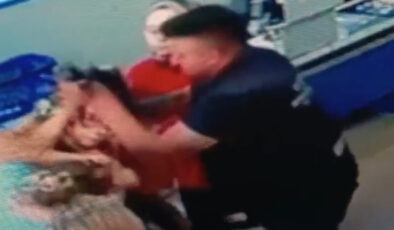 Eskişehir’de market kuyruğunda hengame