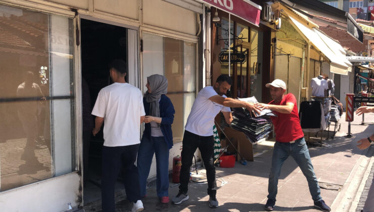 Eskişehir’de yangın esnasında vatandaşlar takımlara zorluk çıkardı