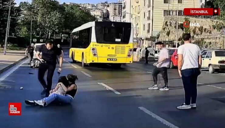 Eyüpsultan’da birebir yerde iki İETT otobüsü kazası