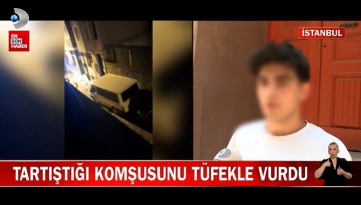 Fatih’te tartıştığı komşusunu tüfekle vurdu