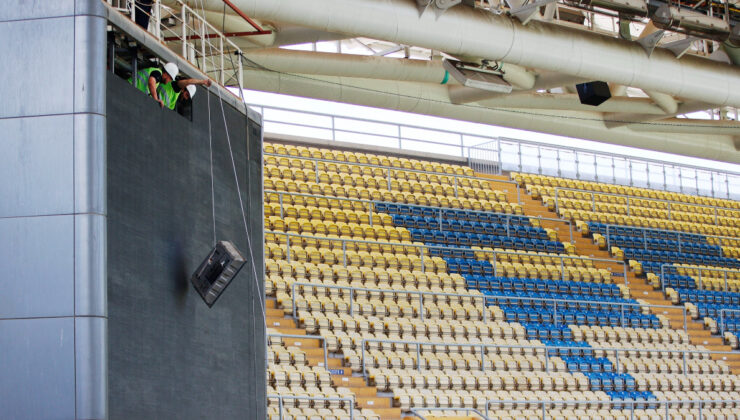 Fenerbahçe, stadındaki scoreboardlar yenileniyor