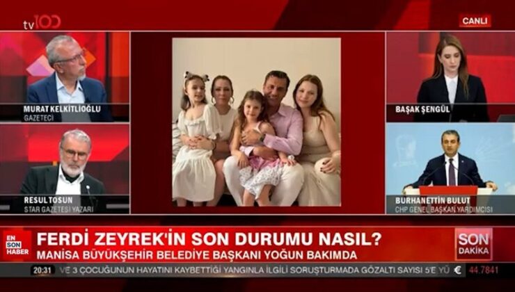 Ferdi Zeyrek’in sıhhat durumunda son gelişme: Burhanettin Bulut TV100’de açıkladı