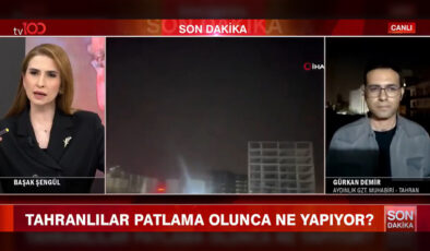 Gazeteci Gürkan Demir patlama sesleri ortasında Tahran’daki son durumu aktardı