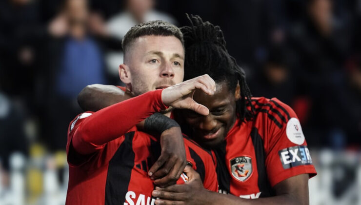 Gaziantep FK’yı yabancı futbolcuları sırtladı