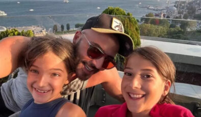 Gökhan Özen’in kızları kocaman oldu! Kızlarıyla görüntü yayınladı
