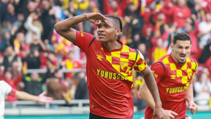 Göztepe’de Novatus Miroshi’ye Alman kancası