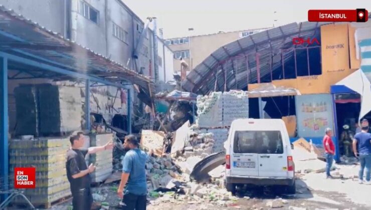 Güngören’de kot atölyesinin buhar kazanı patladı