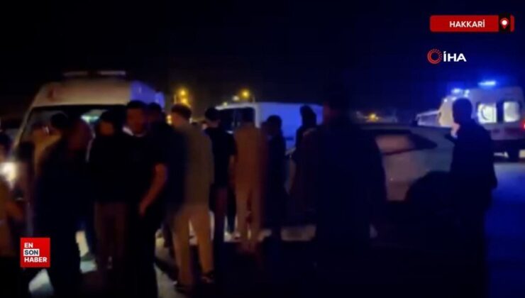 Hakkari’de trafik kazası