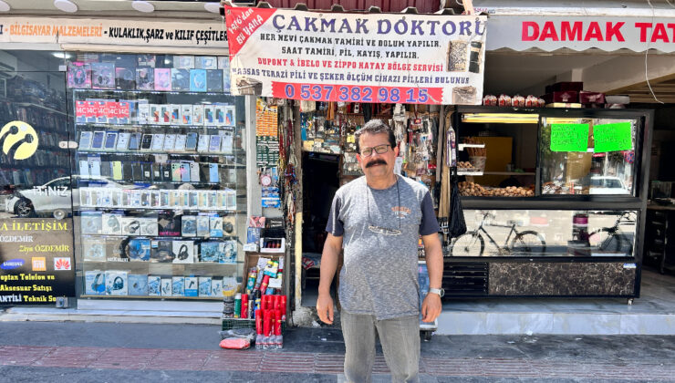 Hatay’da ‘çakmak doktoru’ baba, 3 evladını okutup meslek sahibi yaptı